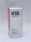 K18 Leave In Hairscience Molecular Repair Hair Mask 1.7 fl oz / 50ml New In Box