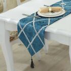 Velvet Table Runner Luxury Sequin Rectangular Tablecloths Flag Home Decor Modern