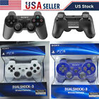 Genuine OEM Black White Blue For Sony PlayStation 3 PS3 DualShock 3 Controller