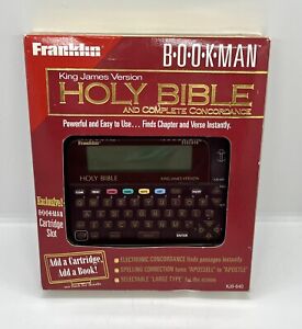 New ListingFranklin Electronic The Holy Bible King James Version 1995 KJB-640