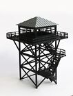 Outland Models Railway Scenery Watchtower / Lookout Tower (Black) HO Scale 1:87