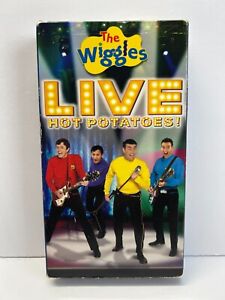 The Wiggles LIVE Hot Potatoes! VHS Tape HIT Entertainment 2004 RARE