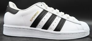 Adidas Superstar Men's Shoes, White/Black, Size 7 (EG4958) *Read Desc*