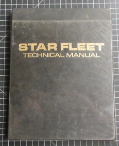 VINTAGE 1975 STAR TREK STAR FLEET TECHNICAL MANUAL 1ST EDITION BOOK