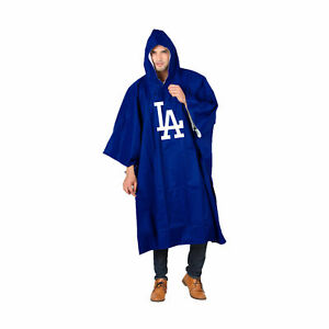 NEW Licensed Los Angeles Dodgers Deluxe Adult Rain Poncho