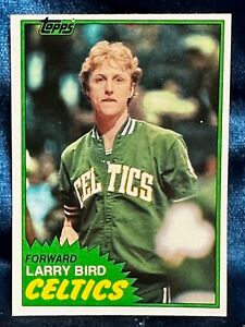 New Listing👀🏀 1981-82 Topps #4 Larry Bird 2nd Year NM-MT OR BETTER 🏀👀