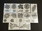 Lot of 12 - Complete Set of Aztec Sol Temporary Tattoos 2005 Vending Machine
