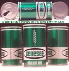 Genesee Cream Ale Beer S/S 12 Ounce Top Opened Can Rochester New York 75G