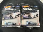 Hot Wheels The Fast and the Furious Toyota Supra Lot of 2