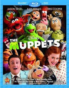 The Muppets (Two-Disc Blu-ray/DVD Combo) - DVD -  Very Good - Jason Segel,Amy Ad