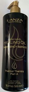 Lanza Keratin Healing Oil Emergency Service Thermal Therapy Part A 16.9oz 500ml