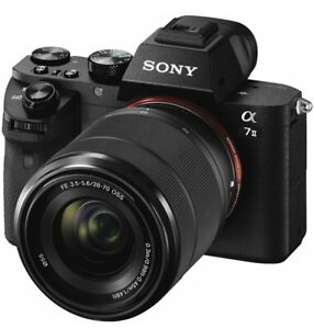New ListingSony Alpha ɑ7 II Full-Frame Mirrorless Digital Camera with with 28-70mm Lens