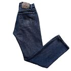 Vintage Levis 501 Jeans 28x32 Blue 80s Dark Wash Denim Made in USA Non Selvedge