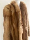 Vintage Long Genuine Red Fox Fur Coat