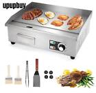 Electric Griddle Commercial Flat Top Grill Countertop Griddle Teppanyaki Grill