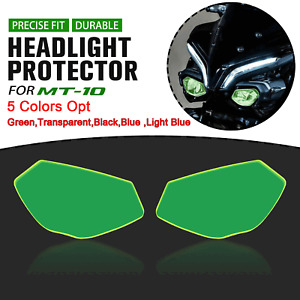 Front Headlight Light Lamp Screen Protector Guard Cover For Yamaha MT-10 2023