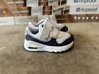 Nike Air Max SYSTM Toddler Size 6C White BLUE Athletic Shoes Sneakers DQ0286-103