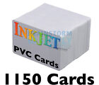 1150 High-Quality Inkjet PVC Cards - For Epson & Canon Inkjet Printers