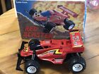 Vintage Radio Shack Red Blaster RC Car Buggy In Box Untested But No Corrosion