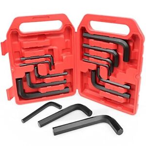 14piece Jumbo Allen Wrench Set Extra Large Hex Key Set Sae & Metric Mm 8mm19mm