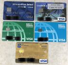 Lot Of 5 Royal Bank Canada Navy Federal CU Chase Visa Credit Card Expired