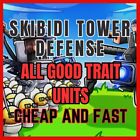 Roblox Skibidi Tower Defense STD Units