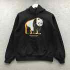 LRG Sweatshirt Hoodie Mens Small S Long Sleeve Lifted Research Group Panda Black