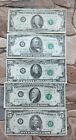 Set 1974 (5) Vintage Banknotes 5;10;20;50;100 Dollars USA Money
