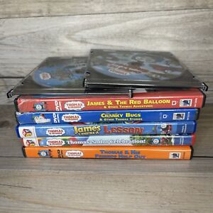 Thomas & Friends DVDs Lot of 7 Train Engine Childrens Animated Movies Acceptable
