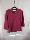First Issue/Liz Claiborne Co wine cardigan sweater xl preowned