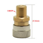 Paintball PCP Stainless PCP Filling Quick Connect Fitting Plugs Adapter 1/8 BSPP