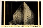 Milwaukee Wisconsin Plankinton House Hotel ~ vintage postcard