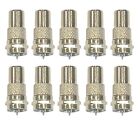 (10) Pack Atari Coleco 2600 5200 7800 TV RF Video Connector Adapter