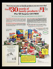 1983 Shopper's Association Save Circular Coupon Advertisement