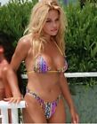 Pamela Anderson Posing Colorfull Bikini 8x10 Picture Celebrity Print