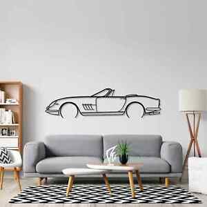 Wall Art Home Decor 3D Acrylic Metal Car Auto Poster USA Silhouette NART Spyder