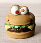1990 Hardees Toy Squirter Burger Kids Meal Hamburger Cheeseburger Vintage