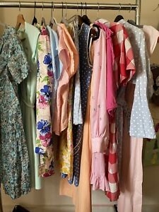 big VINTAGE lot women's clothes for reseller 40s, 50s, 60s, 70s, 80s silk cotton