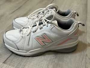 New Balance 608 V5 WX608WP5 White Running Shoes Sneakers Women Size US 8