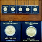 1-gram Gold Canadian Maple Leaf - 102