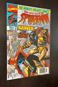 SPECTACULAR SPIDER-MAN #251 (Marvel Comics 1997) -- NEWSSTAND Variant -- VF+