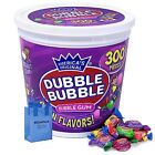 Duble Buble Gum Bulk Tub, Double Bubble Bubble Gum 300 Count (Pack of 1)