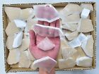 Ulexite TV Rock Slabs Optical Clear Crystals Television Stone Natural Spiritual
