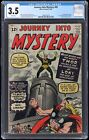 Journey Into Mystery #85 (1962) CGC 3.5 WHITE PAGES - 1st Loki, 3rd Thor