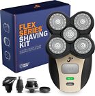The FlexSeries Electric Head Hair Shaver - Freebird - Rechargeable Wet/Dry Skull