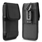 Vertical Cell Phone Holster Pouch Wallet Case With Belt Clip For Samsung iPhone