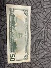 1996 50 dollar bill Off Centered