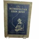 Antique Metropolitan Cookbook 1925 Vtg Assorted Period Recipes Loose Cover READ