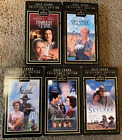 Vintage Lot of 5 Hallmark Hall of Fame Gold Crown Collector's Edition VHS Tapes