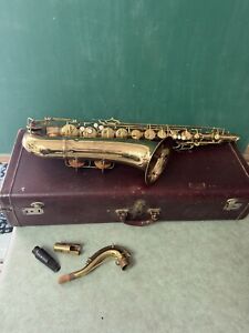 Vintage C.G. Conn 10M Naked Lady Tenor Saxophone - 1953 Dated
